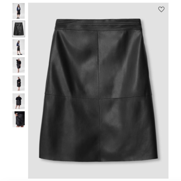 NWT Universal Standard Taylor Vegan Leather Skirt - Picture 1 of 4